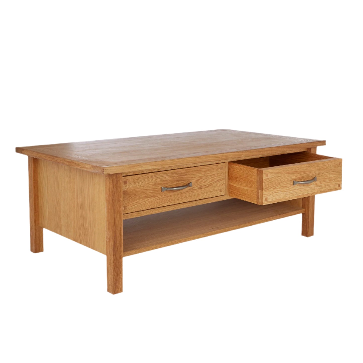 Laura Ashley Milton 2 Drawer Coffee Table - 3679324 - White Bear Furnishings