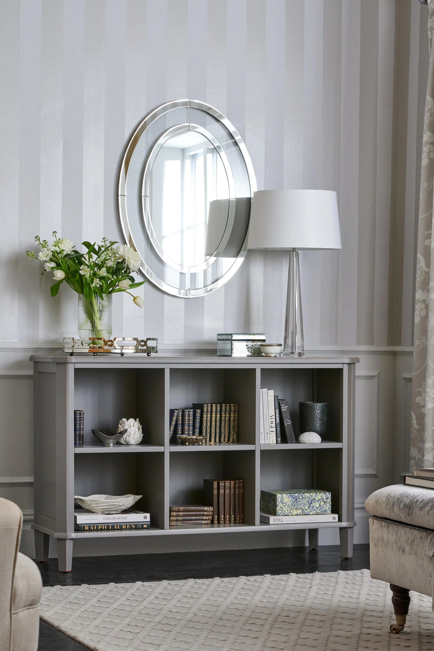 Laura Ashley Henshaw Low Bookcase