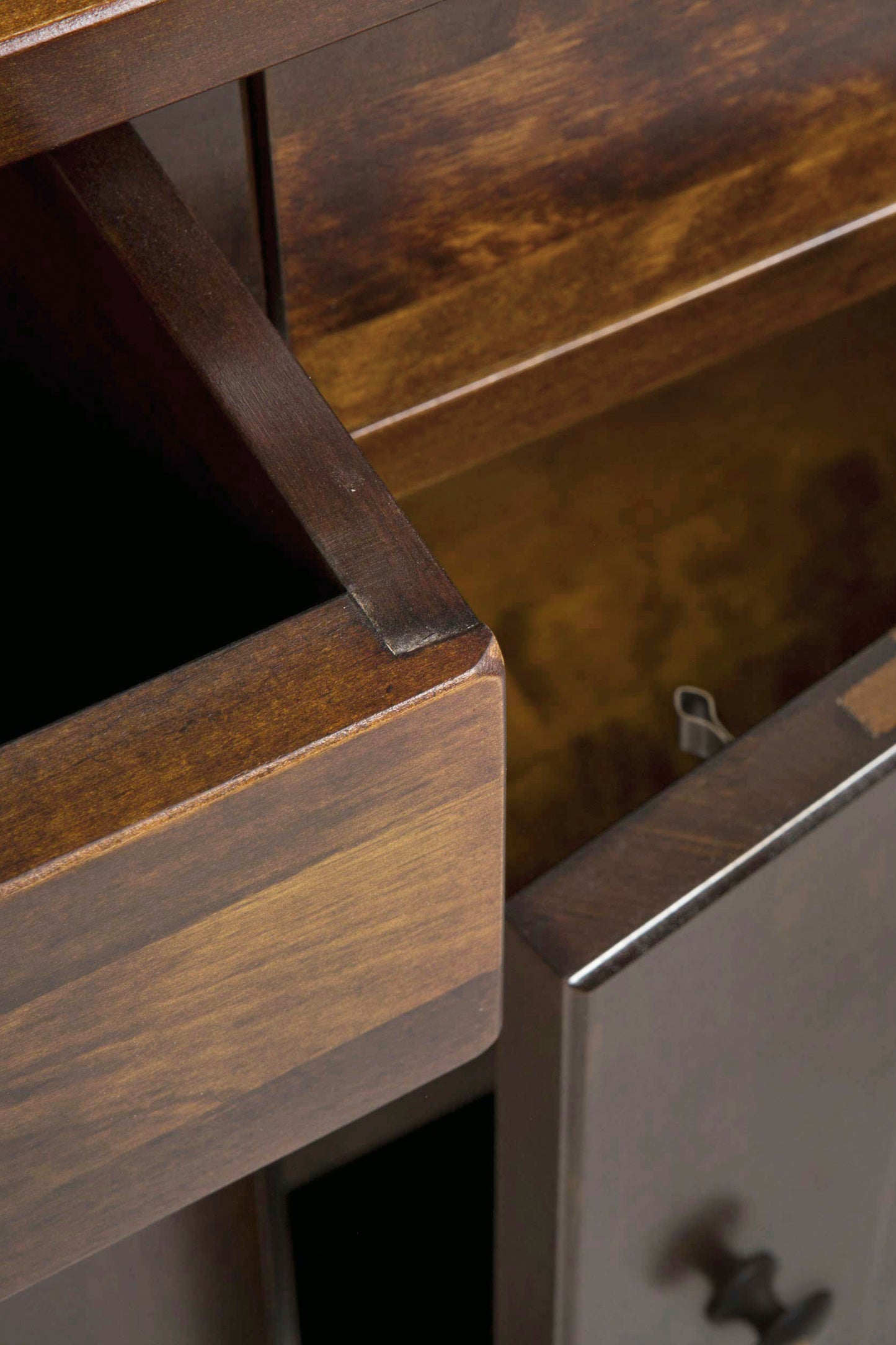 Laura Ashley Garrat 2 Door 2 Drawer Sideboard in Dark Chestnut - 3394844 - White Bear Furnishings