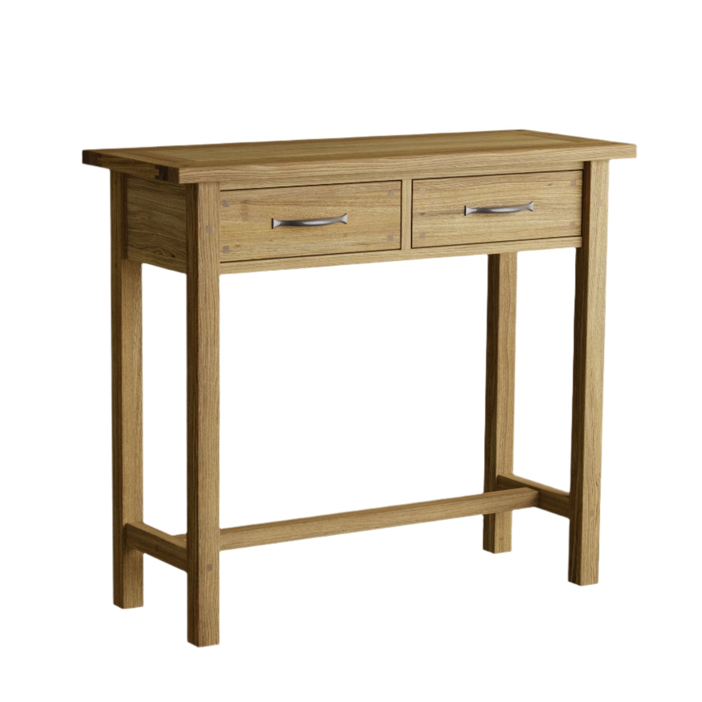 Laura Ashley Milton 2 Drawer Console Table in Oak - 3499095