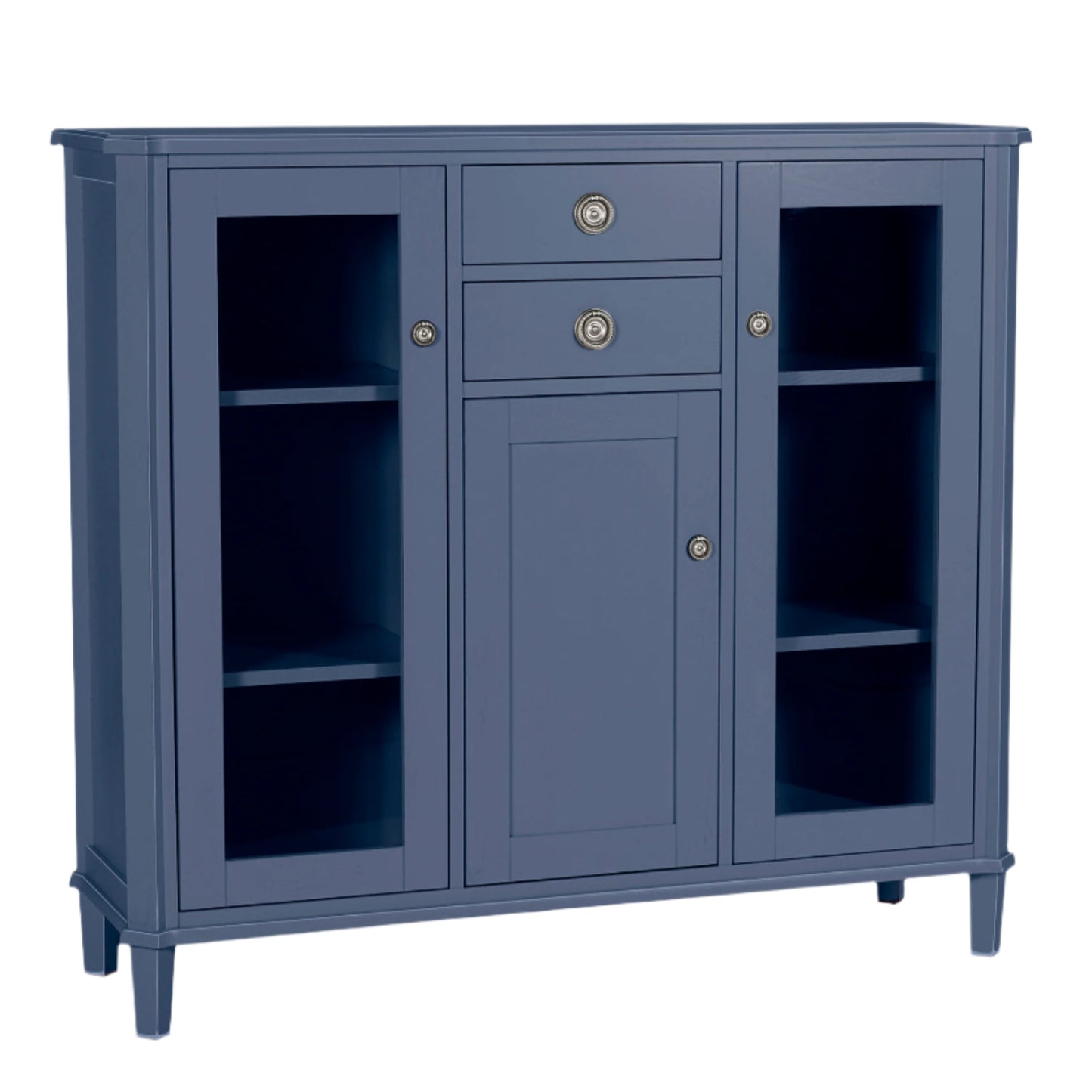 Laura Ashley 3 Door 2 Drawer Low Display Cabinet Unit