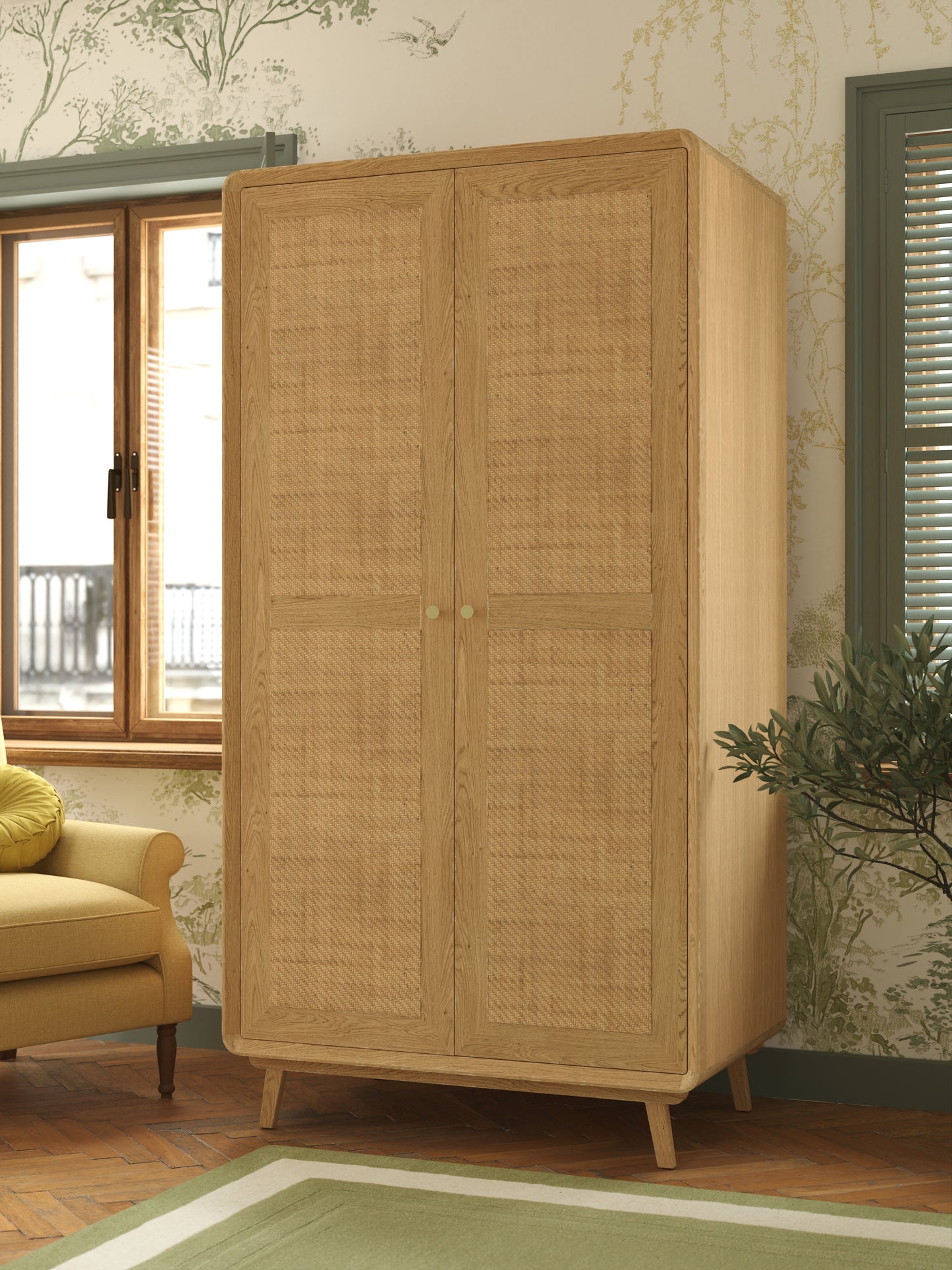 Laura Ashley Millen 2 Door Wardrobe - 3331001