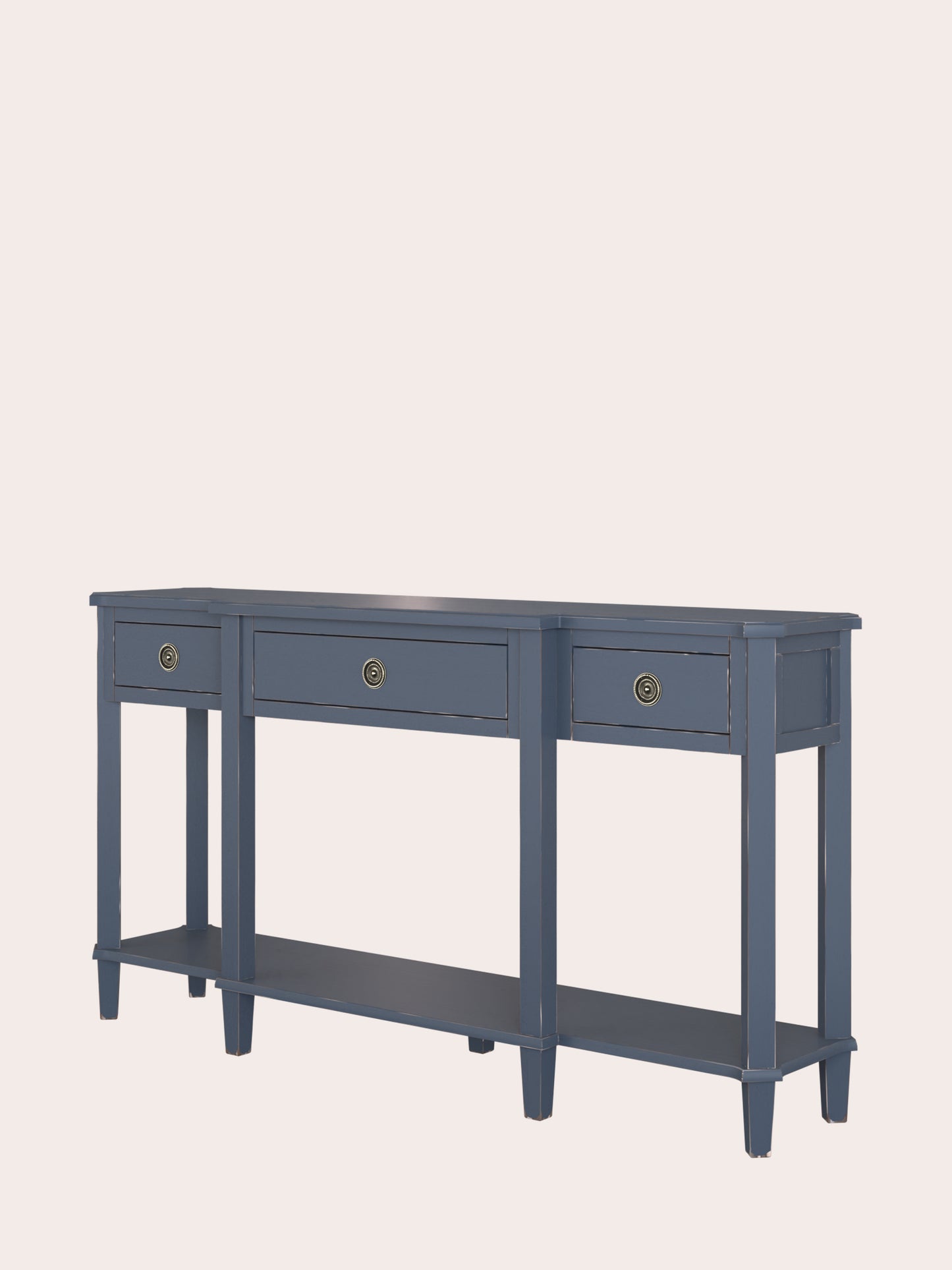 Laura Ashley Henshaw 3 Drawer Triple Console Table