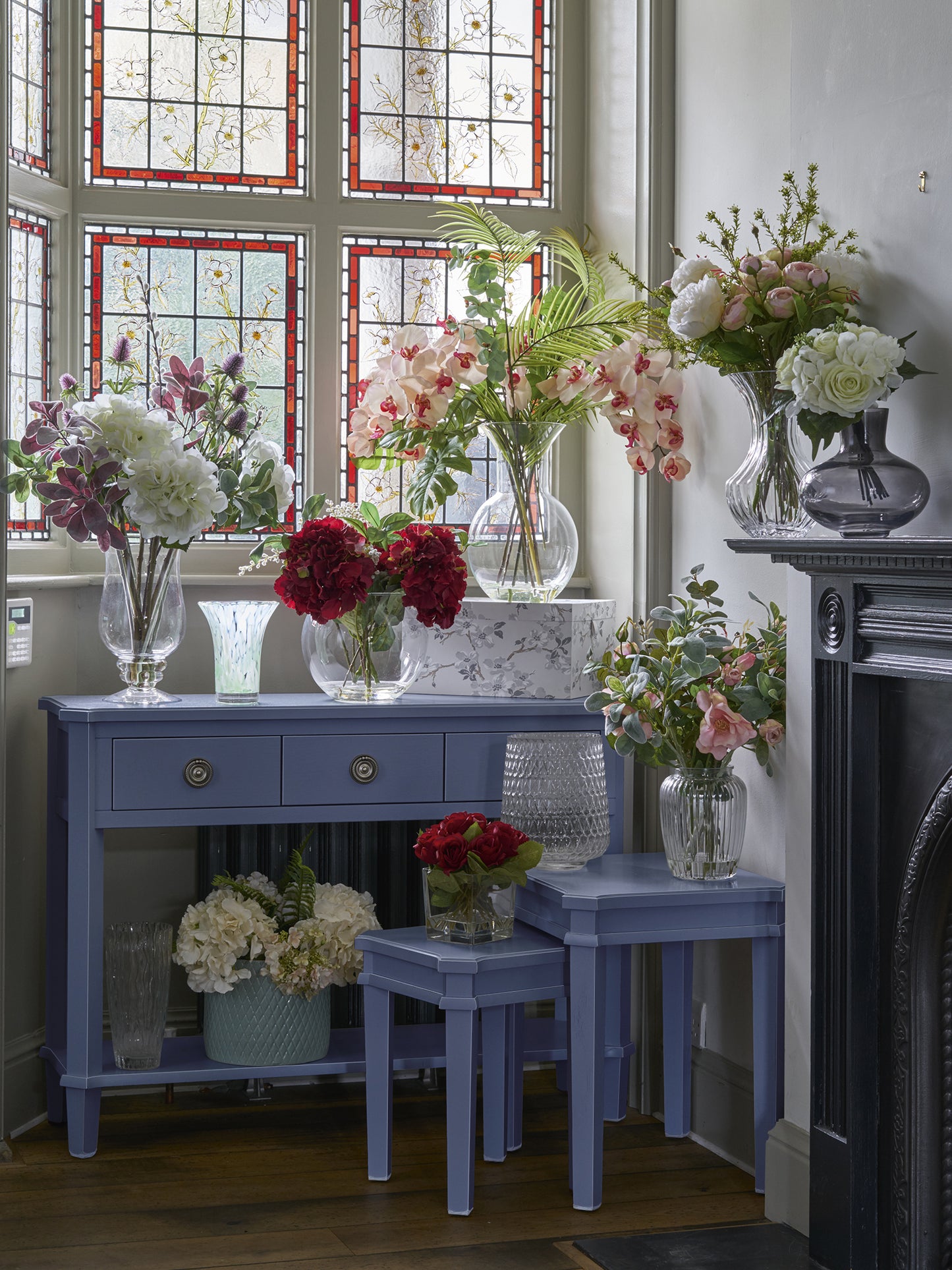 Laura Ashley Henshaw 3 Drawer Console Table