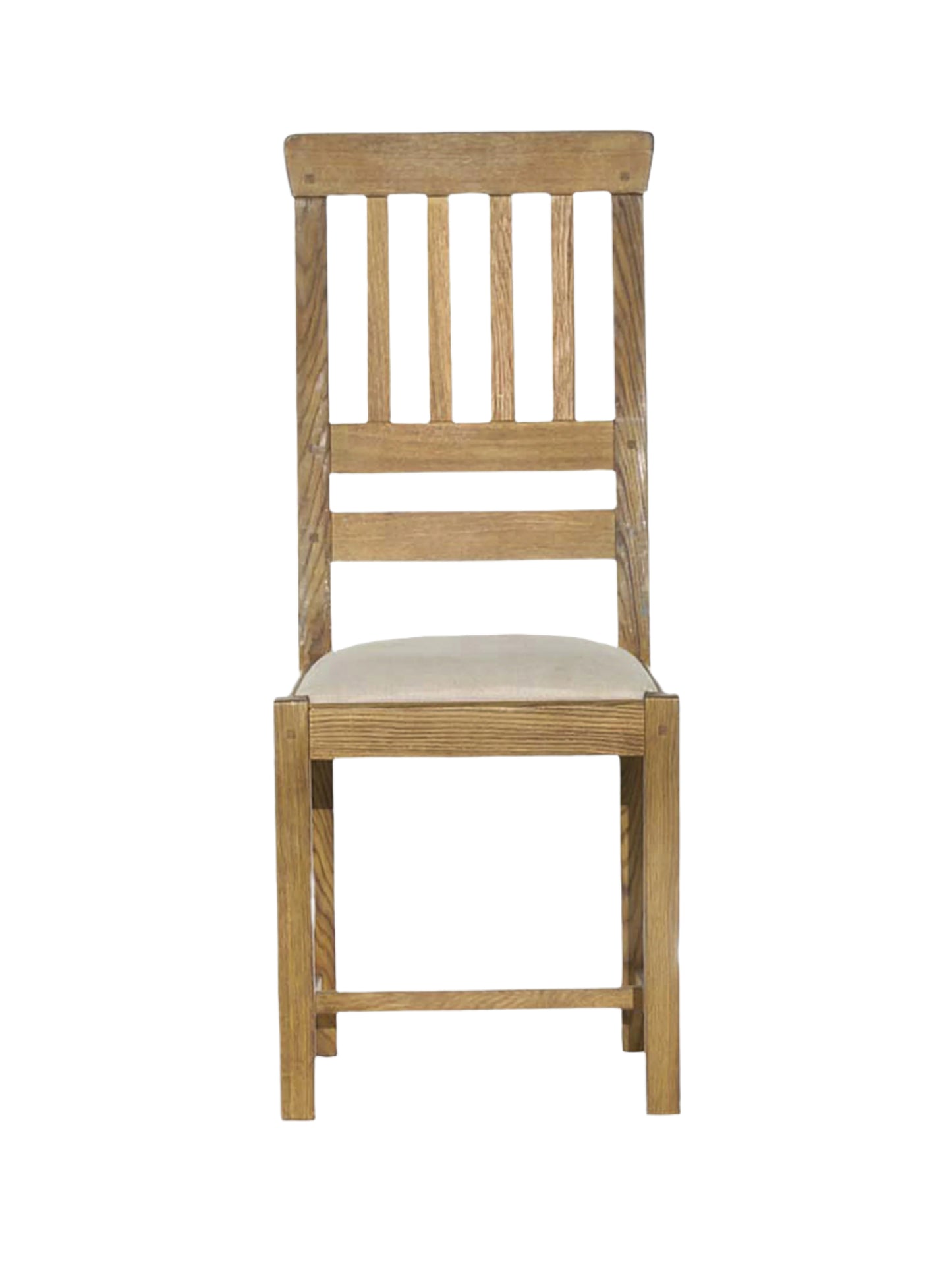 Laura Ashley Milton Pair of Dining Chairs in Oak - 3283098 - White Bear Furnishings