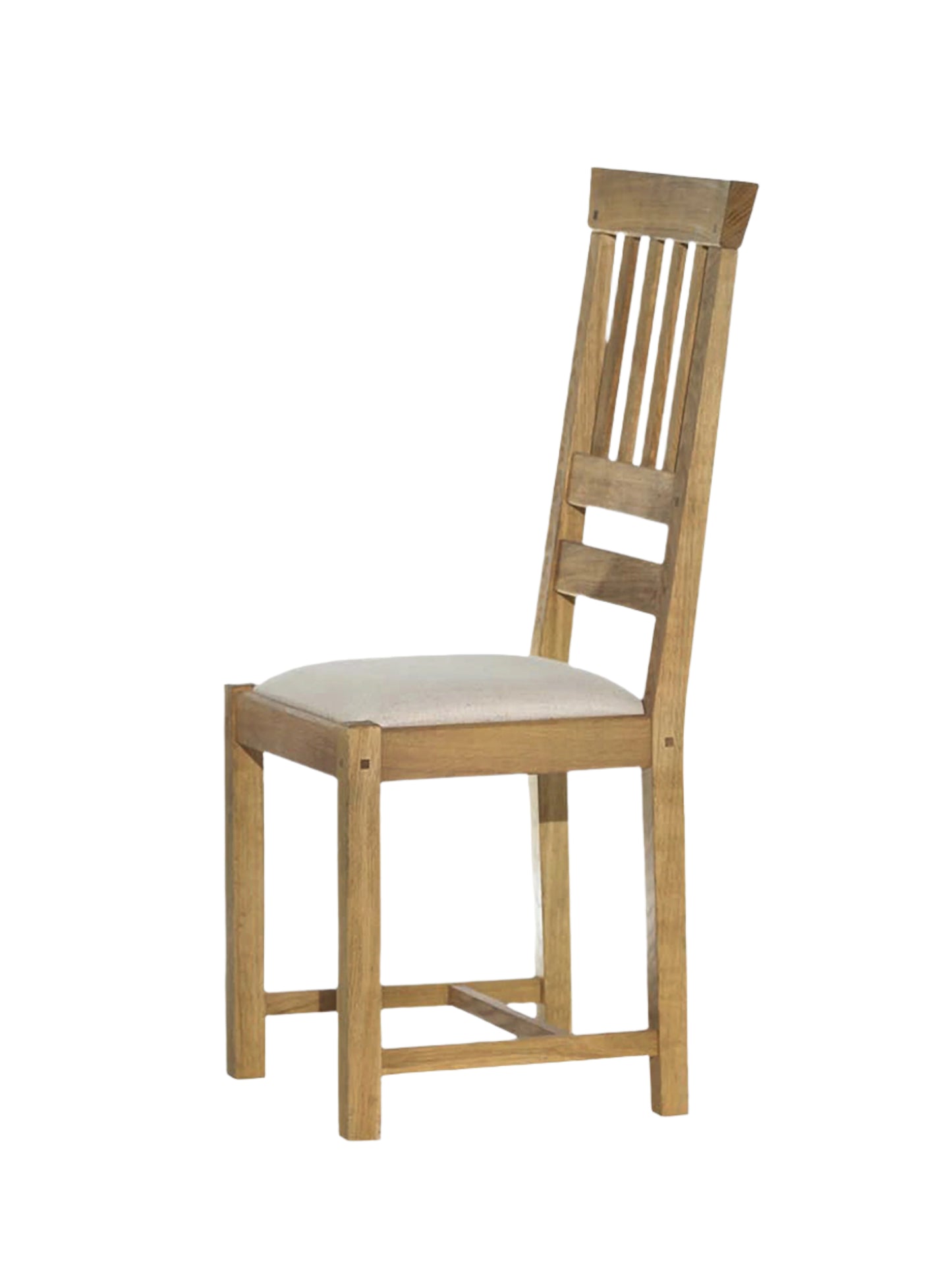 Laura Ashley Milton Pair of Dining Chairs in Oak - 3283098 - White Bear Furnishings