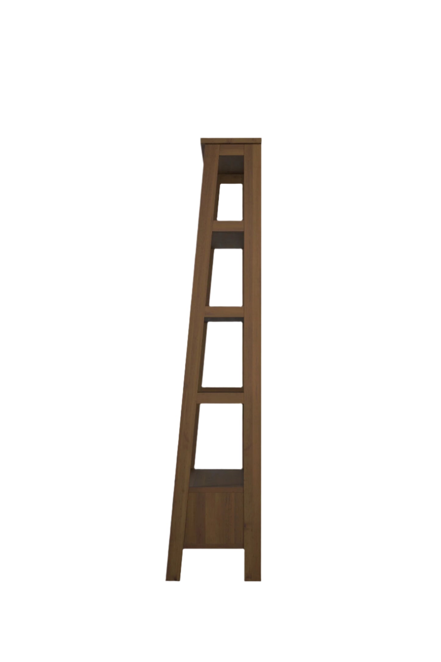 Laura Ashley Garrat Ladder Shelving Unit in Dark Chestnut - 3535414 - White Bear Furnishings