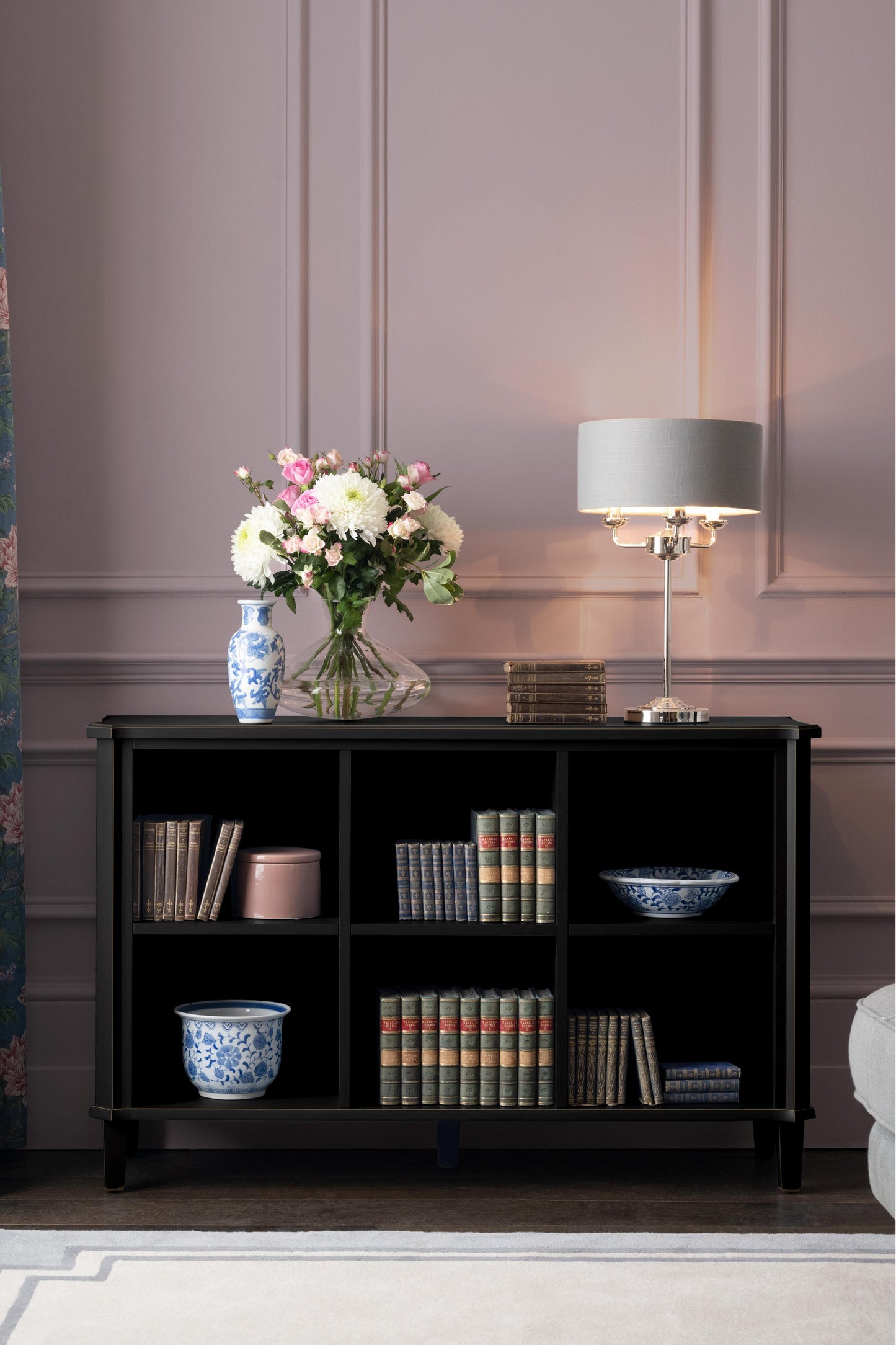 Laura Ashley Henshaw Low Bookcase