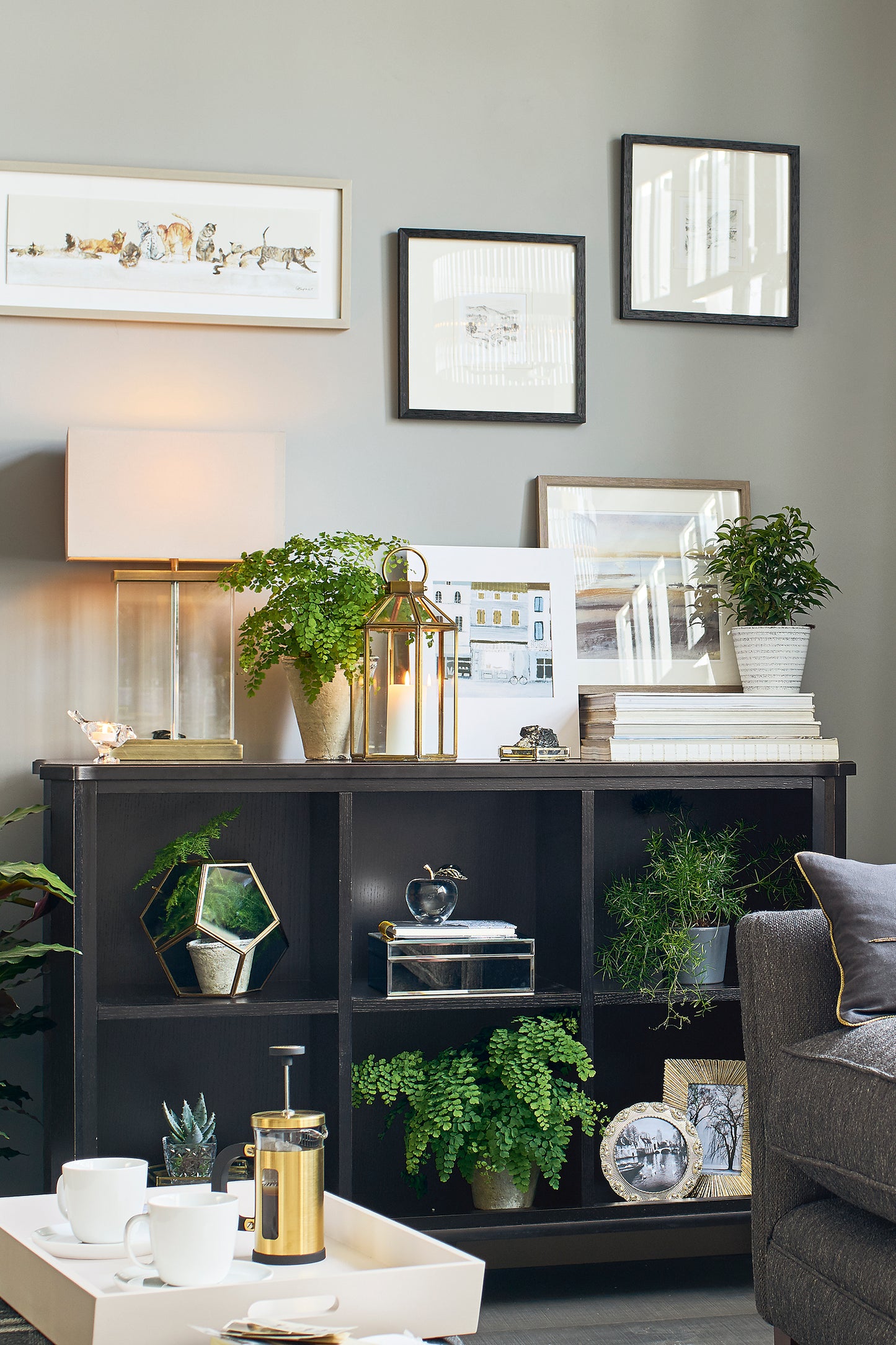 Laura Ashley Henshaw Low Bookcase