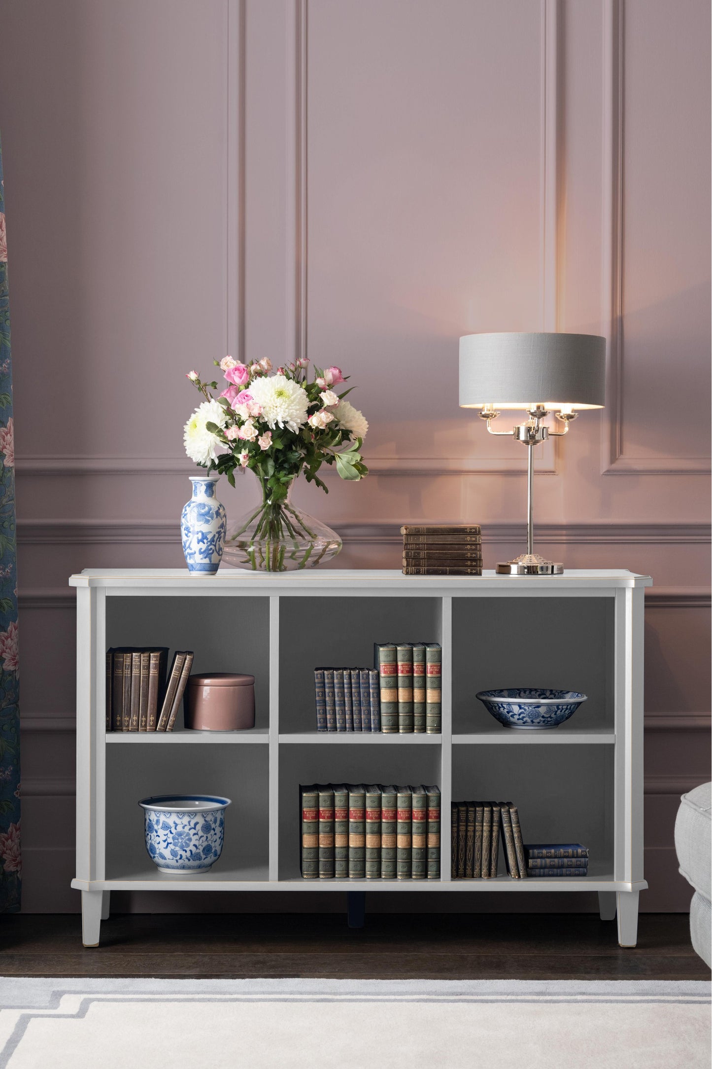 Laura Ashley Henshaw Low Bookcase