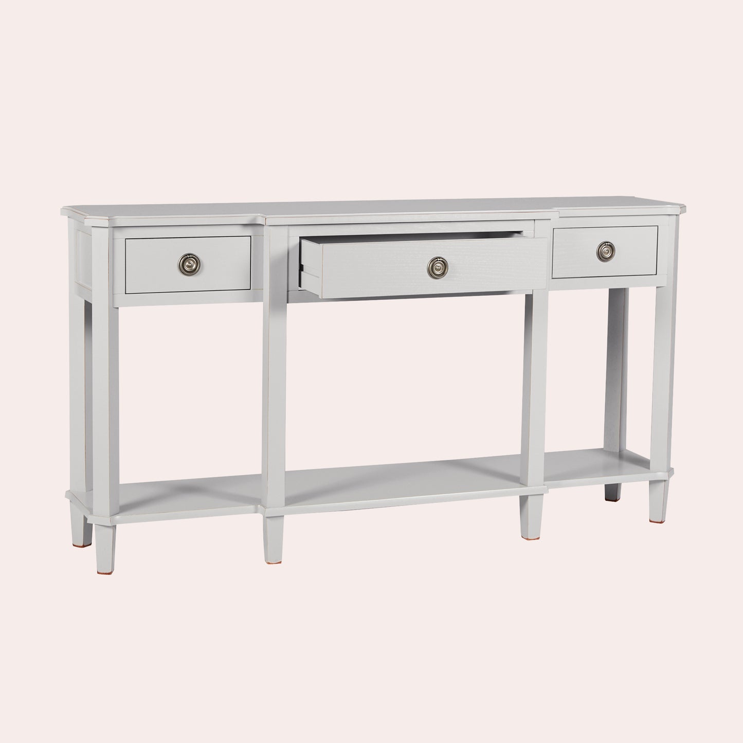 Laura Ashley Henshaw 3 Drawer Triple Console Table