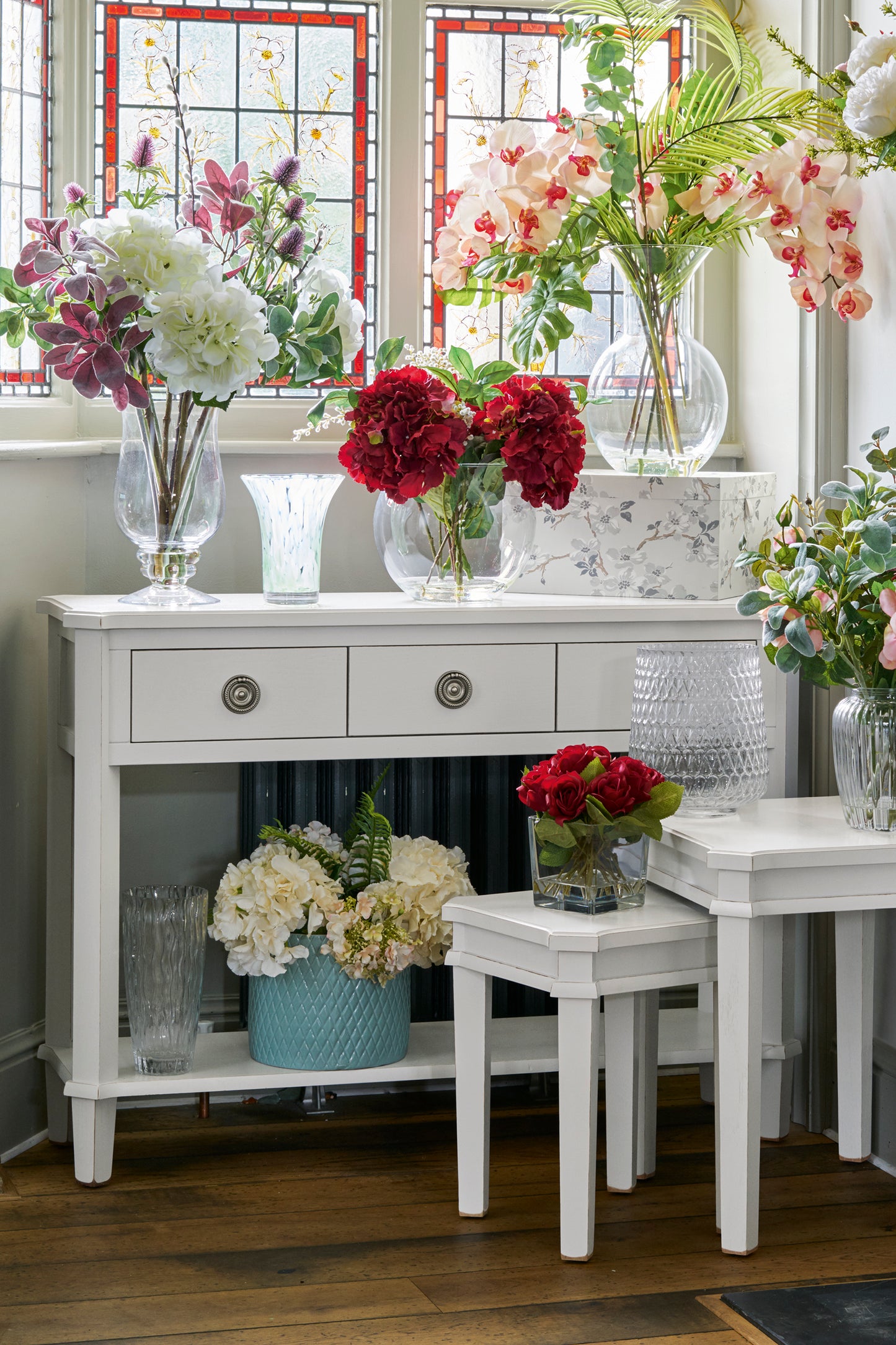 Laura Ashley Henshaw 3 Drawer Console Table