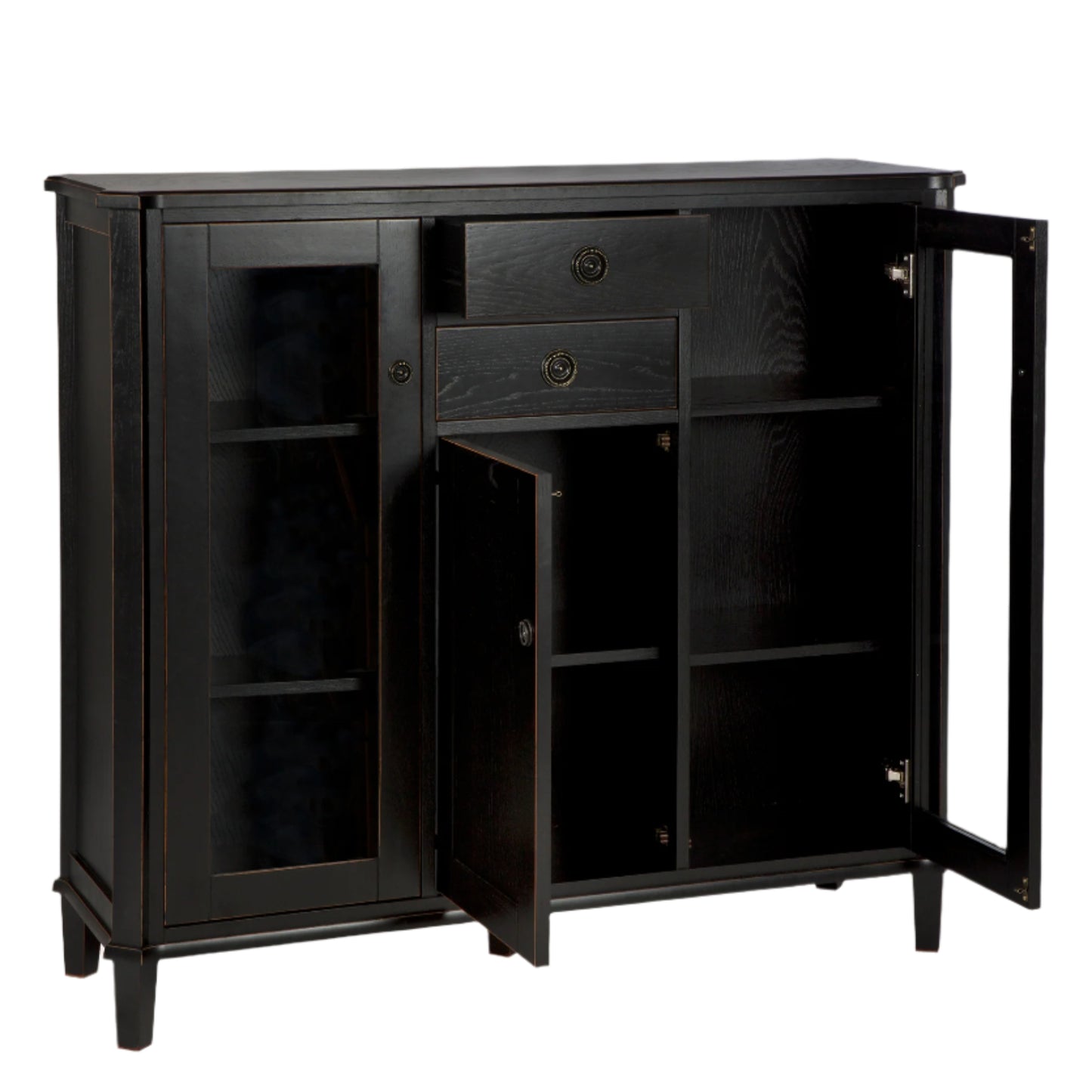 Laura Ashley 3 Door 2 Drawer Low Display Cabinet Unit