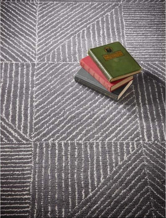 Eco Modern Wool Rug Geometric Design