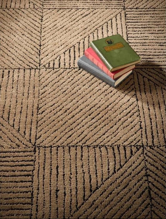 Eco Modern Wool Rug Geometric Design