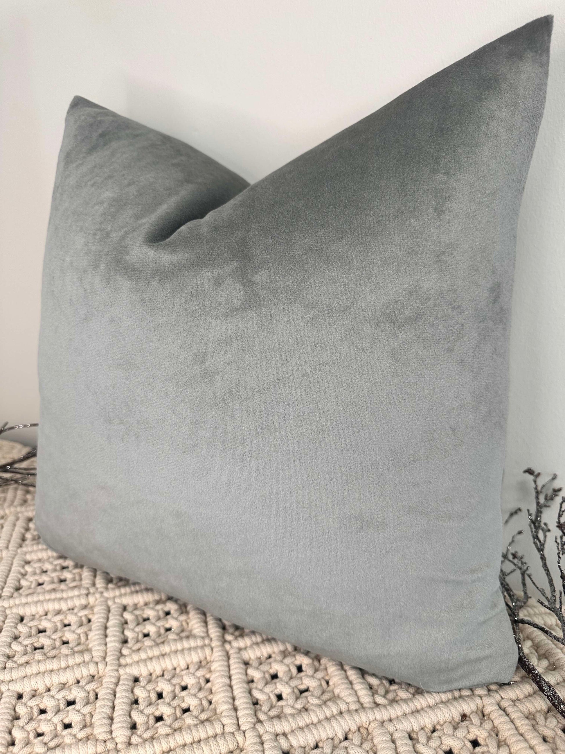 The Couture Cushion - The Grey Varley - Style No. 84 - White Bear Furnishings