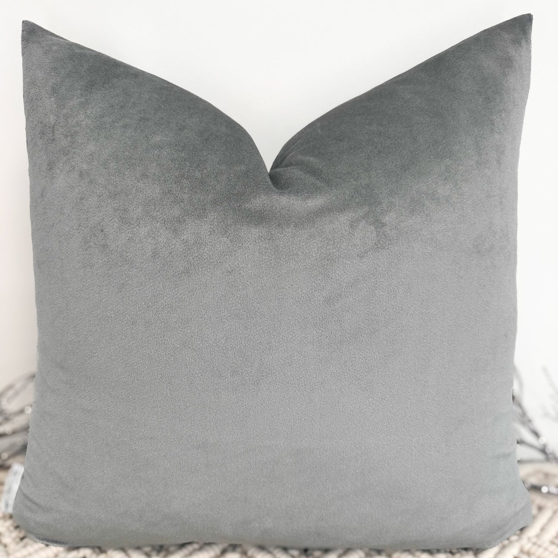 The Couture Cushion - The Grey Varley - Style No. 84 - White Bear Furnishings