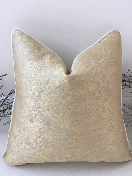 The Couture Cushion - The Gold Cardin - Style No. 82 - White Bear Furnishings