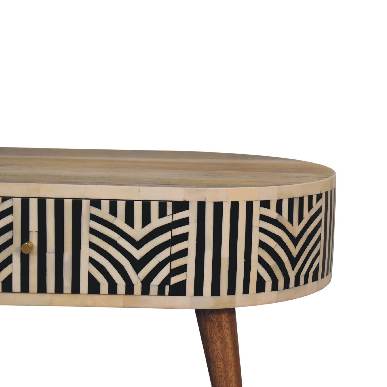 Handcrafted Edessa Bone Inlay Coffee Table - IN3384