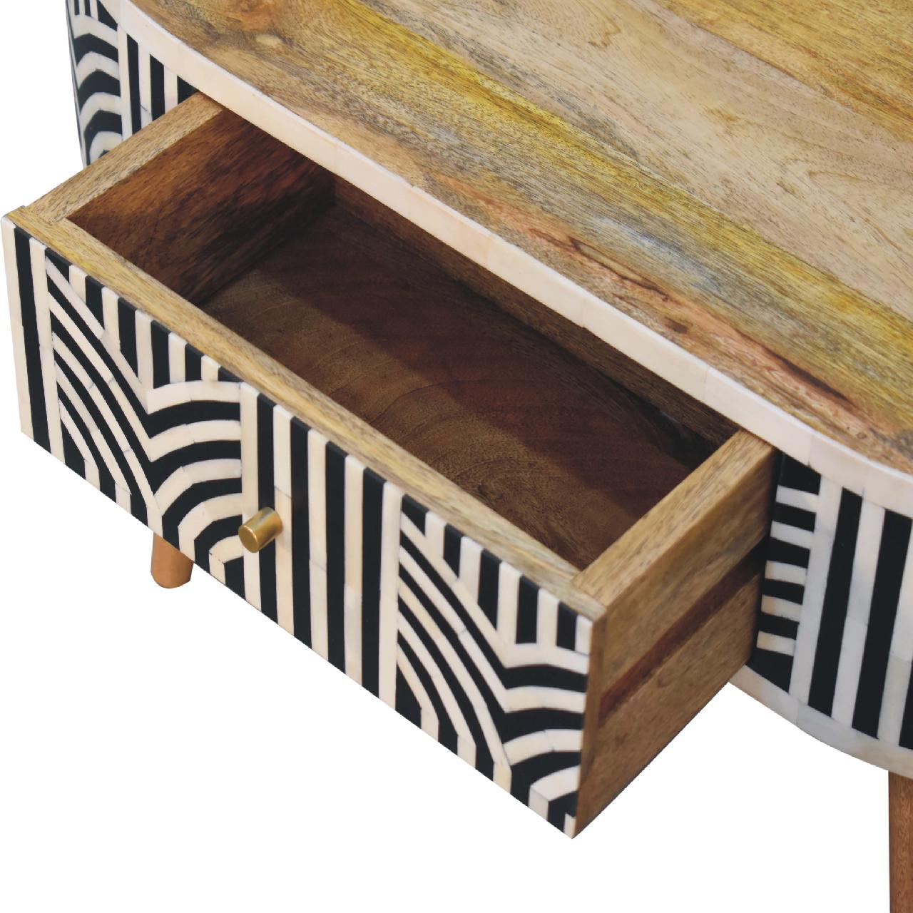 Handcrafted Edessa Bone Inlay Coffee Table - IN3384