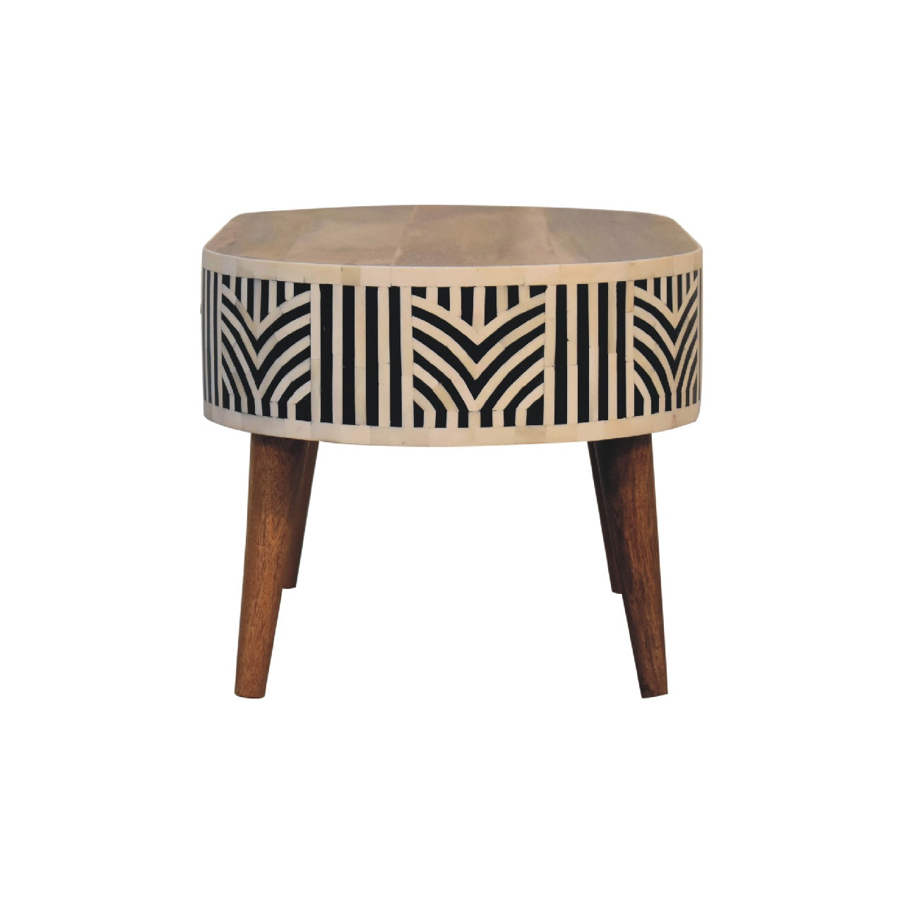 Handcrafted Edessa Bone Inlay Coffee Table - IN3384