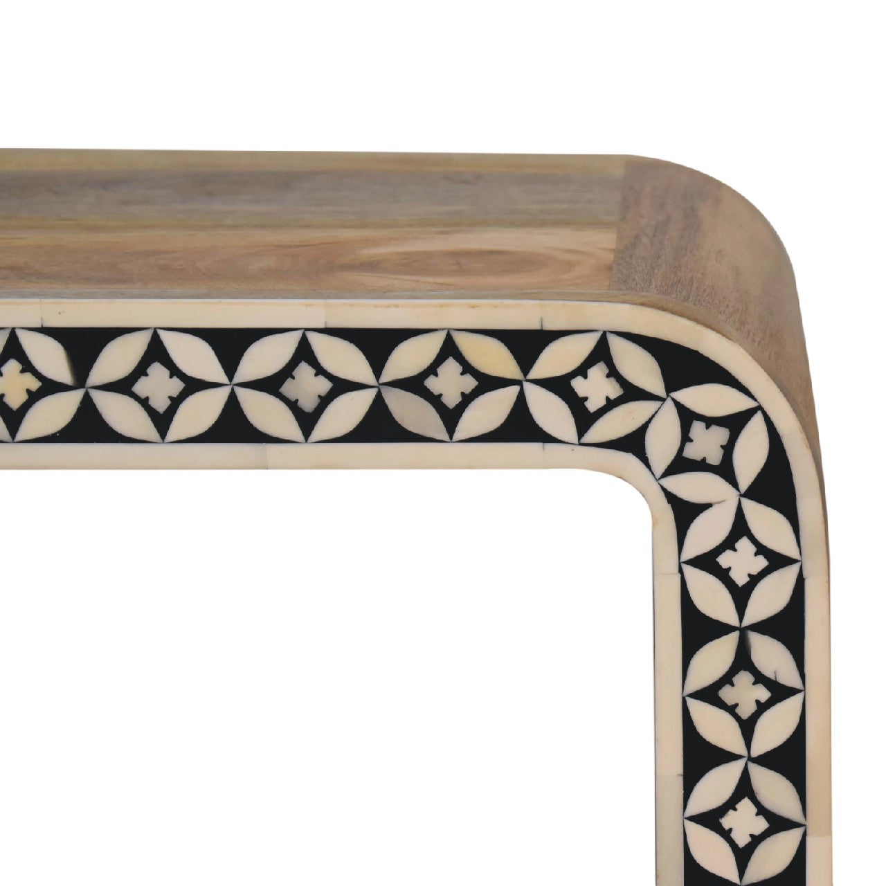 Handcrafted Edessa Bone Inlay End Table – IN3385