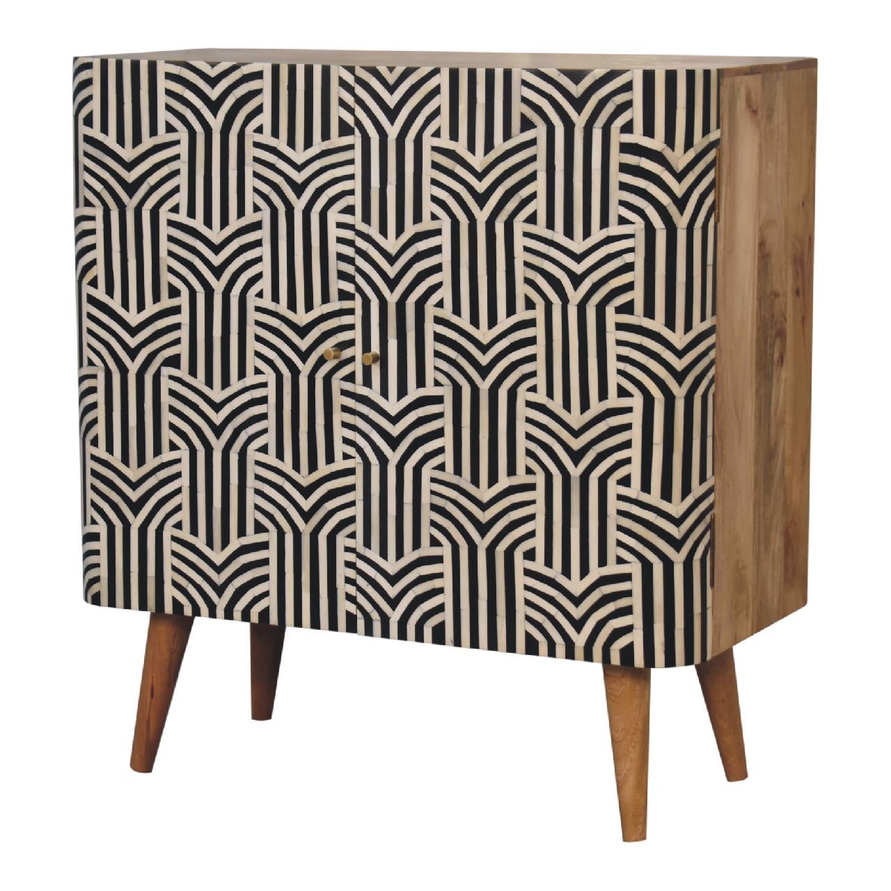 Handcrafted Edessa Bone Inlay Cabinet – IN3392