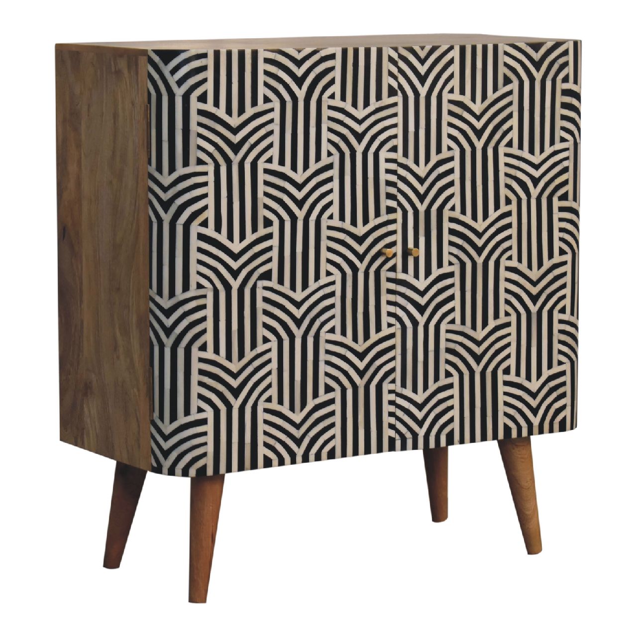 Handcrafted Edessa Bone Inlay Cabinet – IN3392