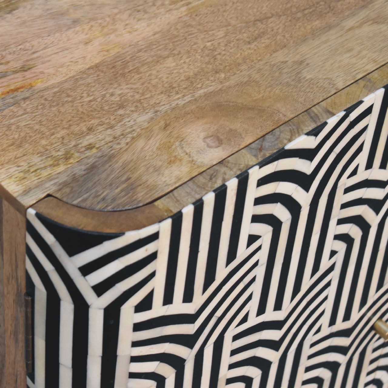 Handcrafted Edessa Bone Inlay Cabinet – IN3392