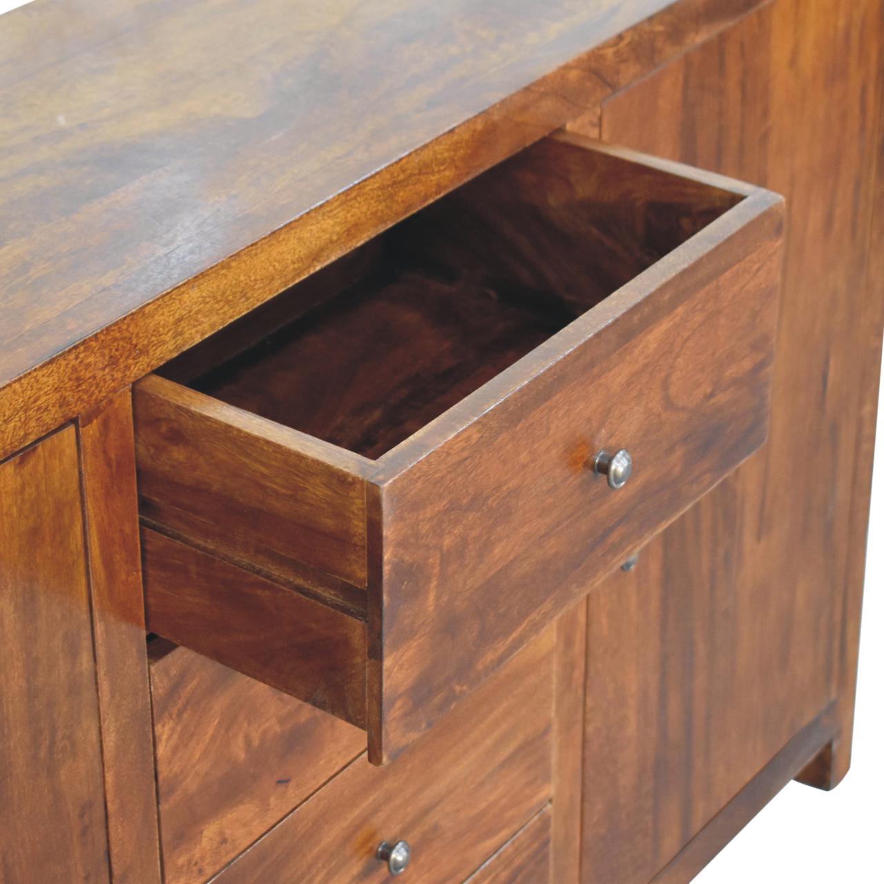 Handcrafted Artisanal Mango Wood Aspen Sideboard - IN3676