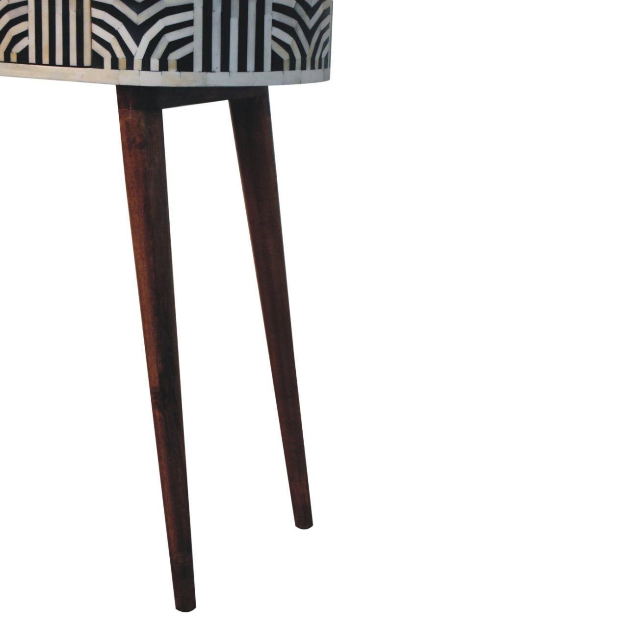 Handcrafted Edessa Honey Caramel Bone Inlay Console Table – IN3821 - White Bear Furnishings