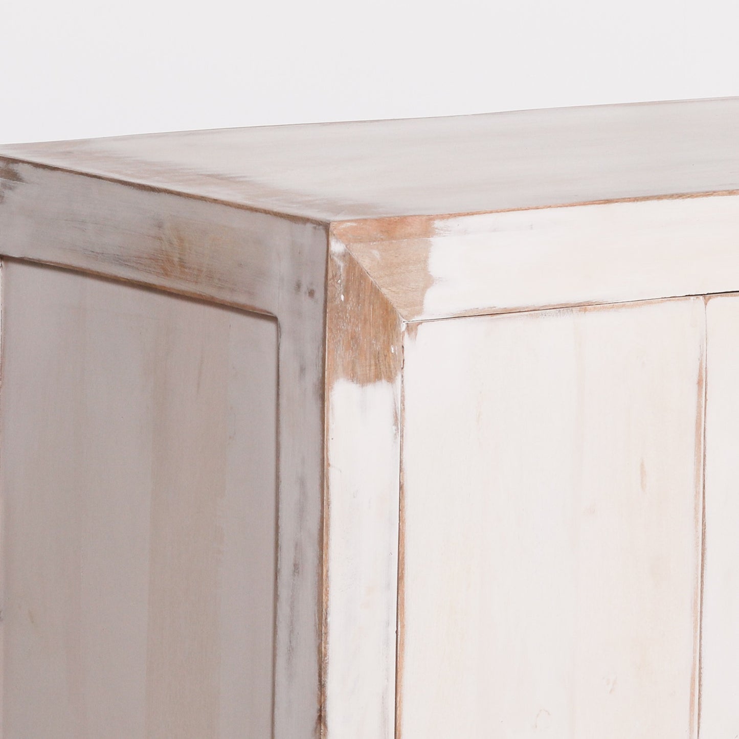 Maison Reproductions White Distressed Oriental Sideboard - KFA136