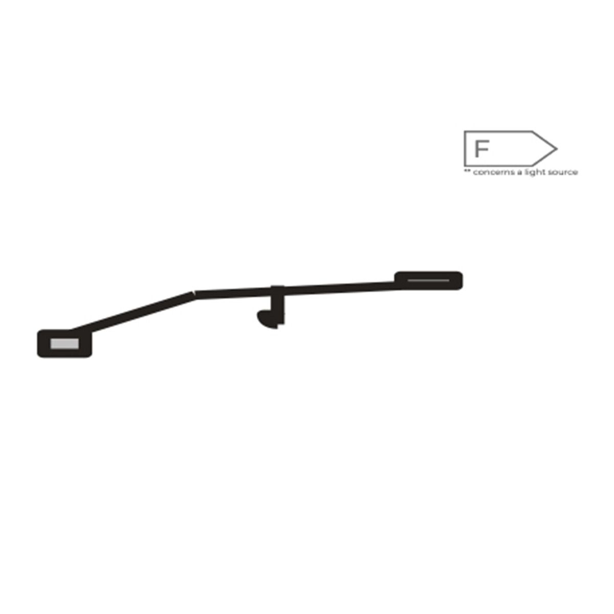 LED Down Light for Cabinets x 1 - 801IZLED09-01 - White Bear Furnishings