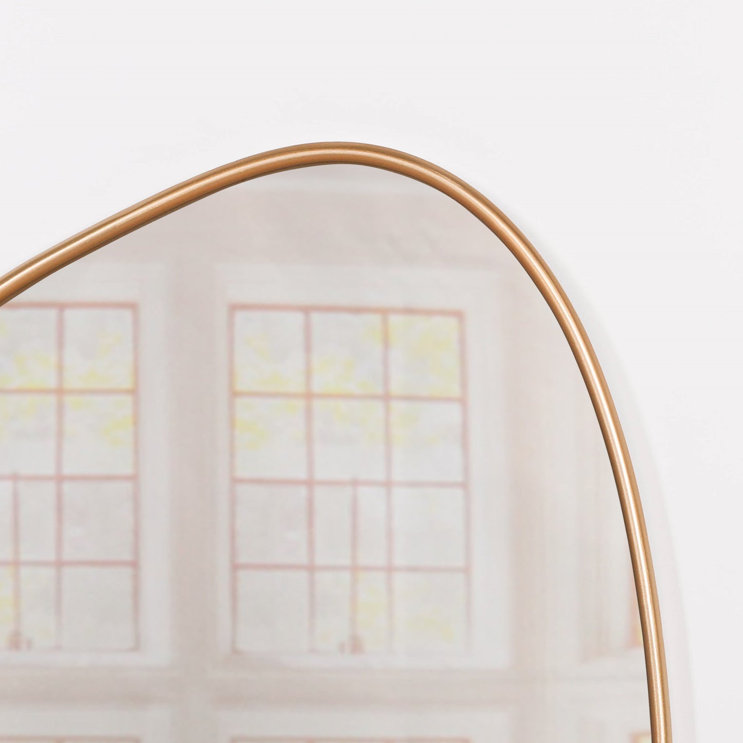 Gold Framed Asymmetrical Wall Mirror - MWA680