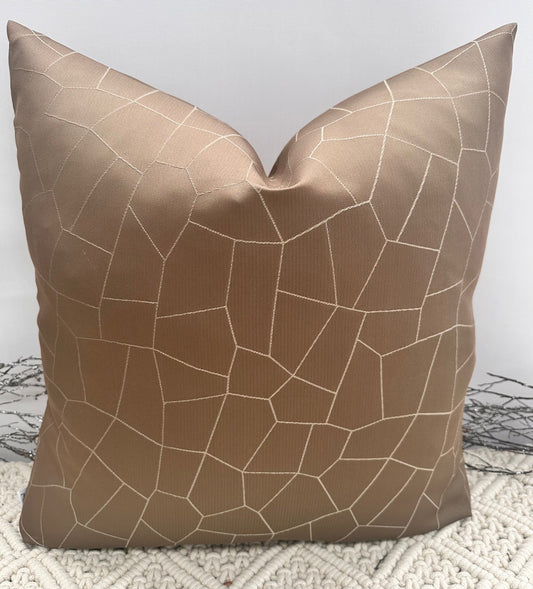 The Couture Cushion - The Mocha Loewe Style No. 207 - White Bear Furnishings