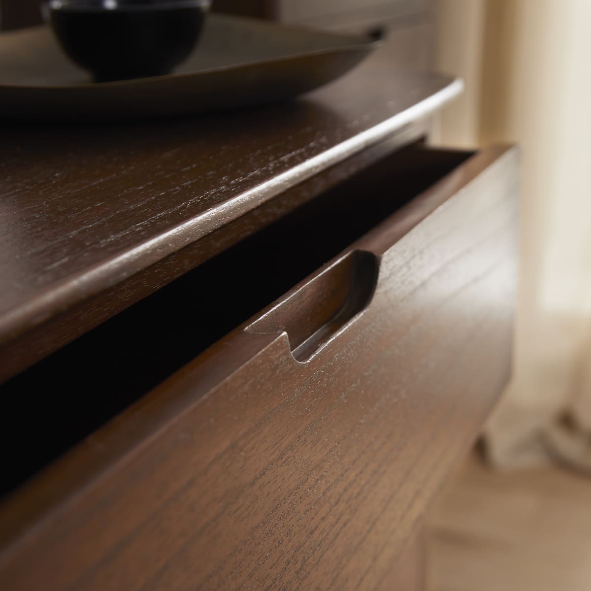 Fishe & Lilly Norway Walnut Chest of 3 Drawers