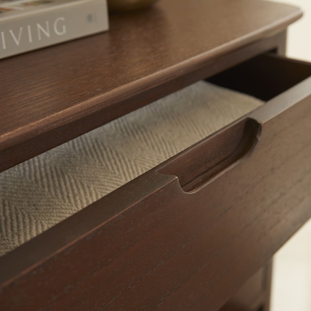 Fishe & Lilly Norway Walnut Tallboy - White Bear Furnishings