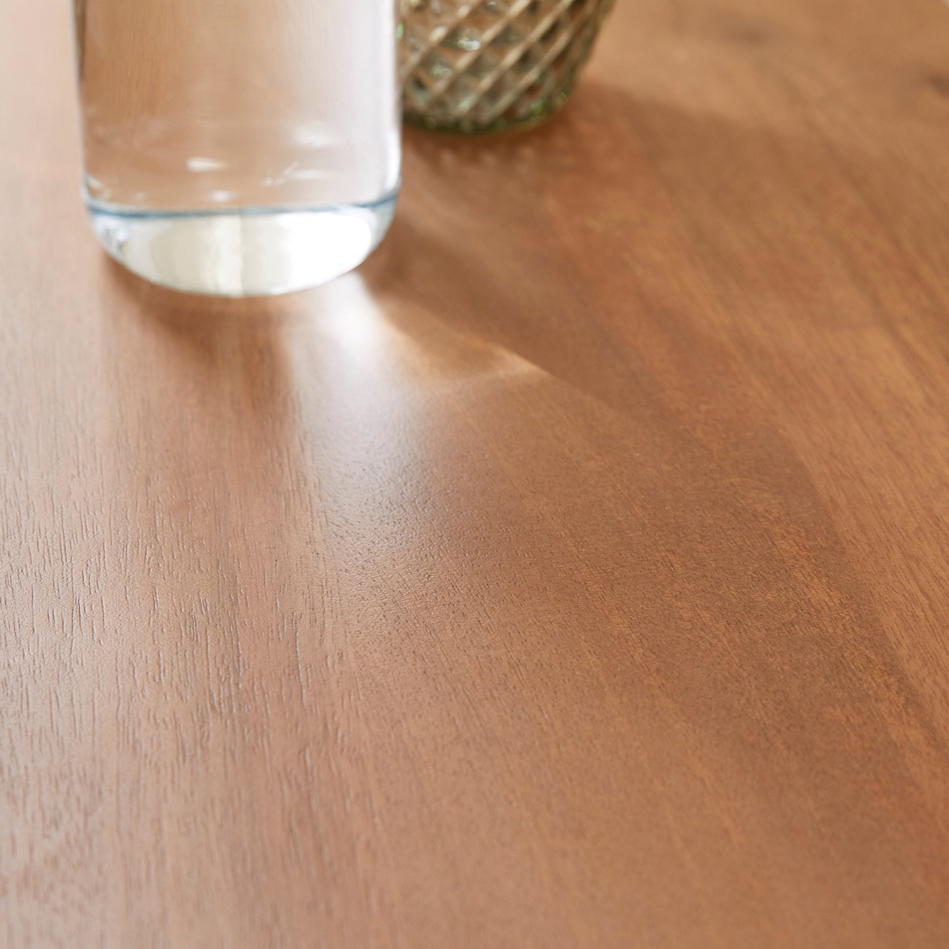 Fishe & Lilly Scandinavian Light Walnut Oslo Bedside Table - White Bear Furnishings