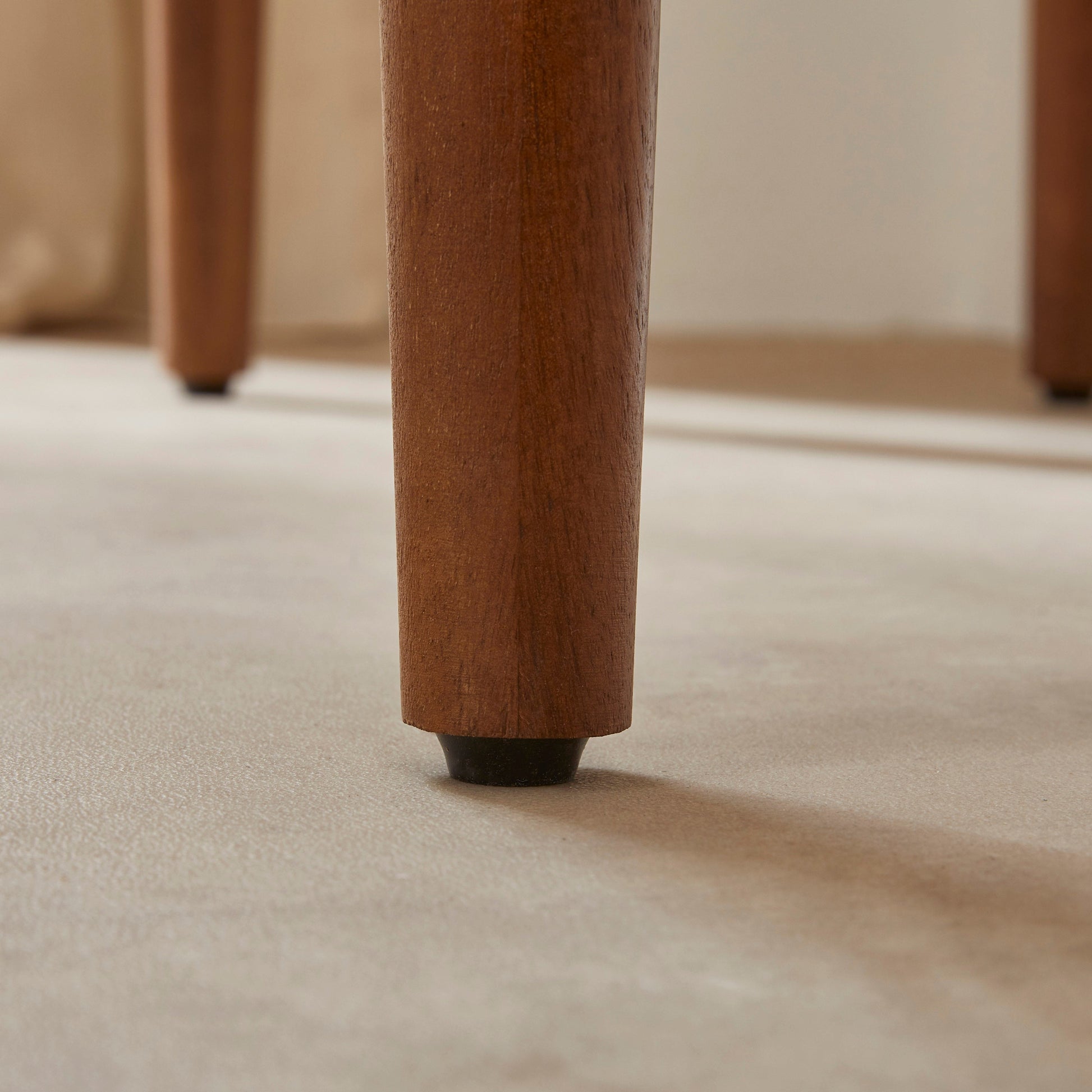 Fishe & Lilly Scandinavian Walnut Oslo Bedside Table - White Bear Furnishings