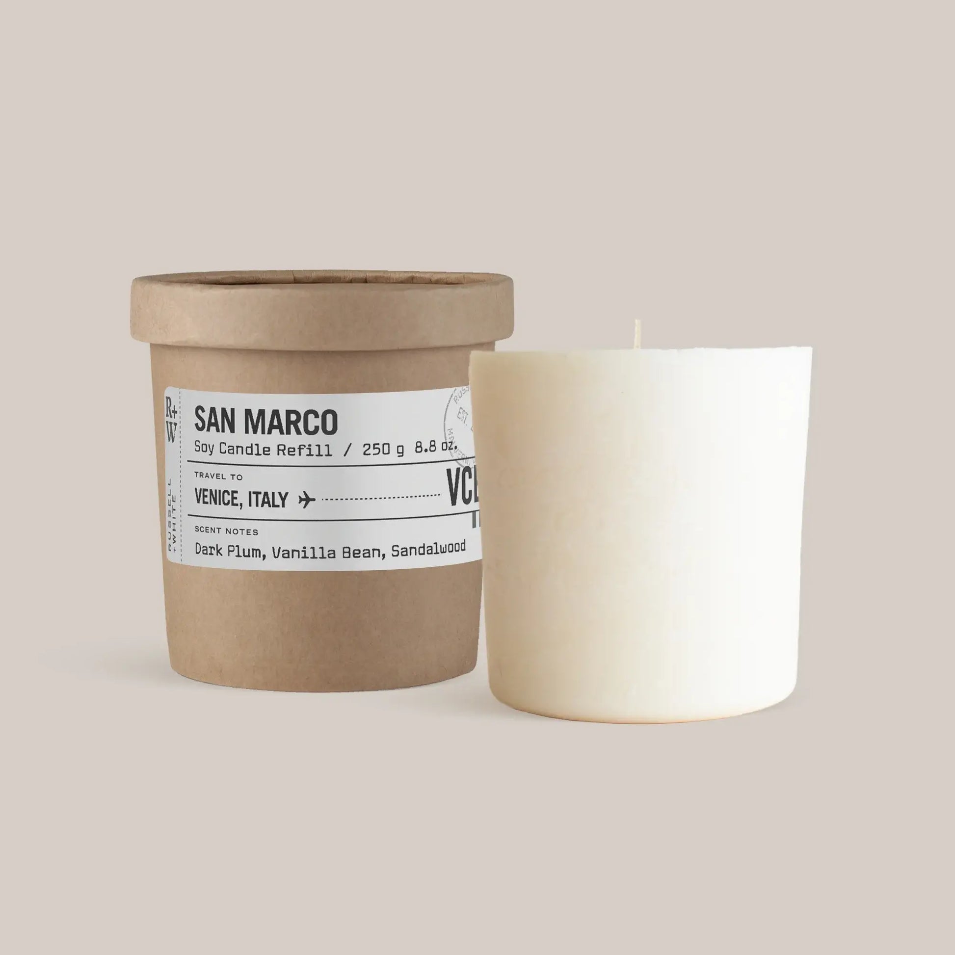 San Marco Scented Candle Refill - White Bear Furnishings