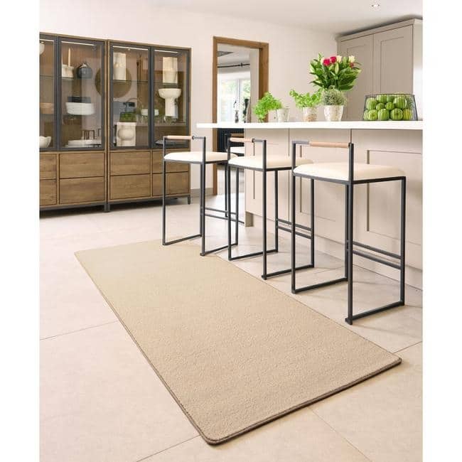 Eco-Washable Rugs Plain Design Non-Slip