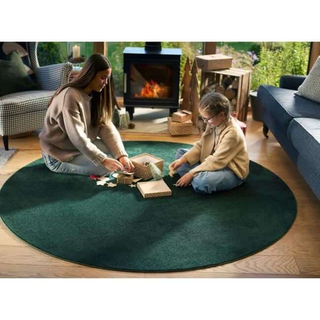 Eco-Washable Rugs Plain Design Non-Slip