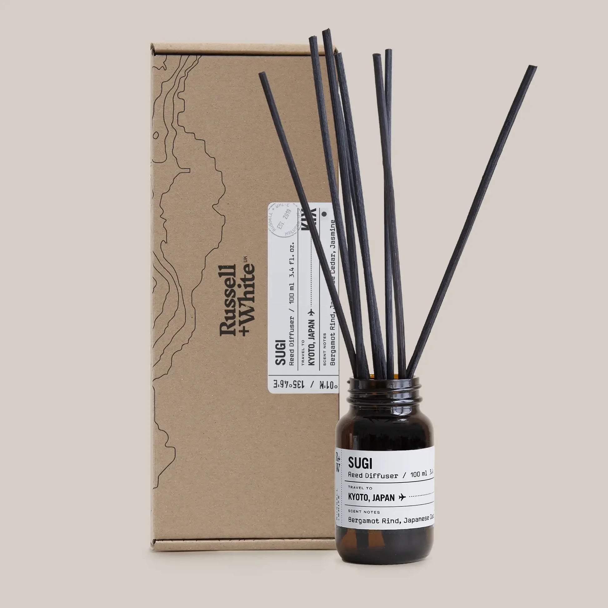 Sugi Reed Diffuser - White Bear Furnishings