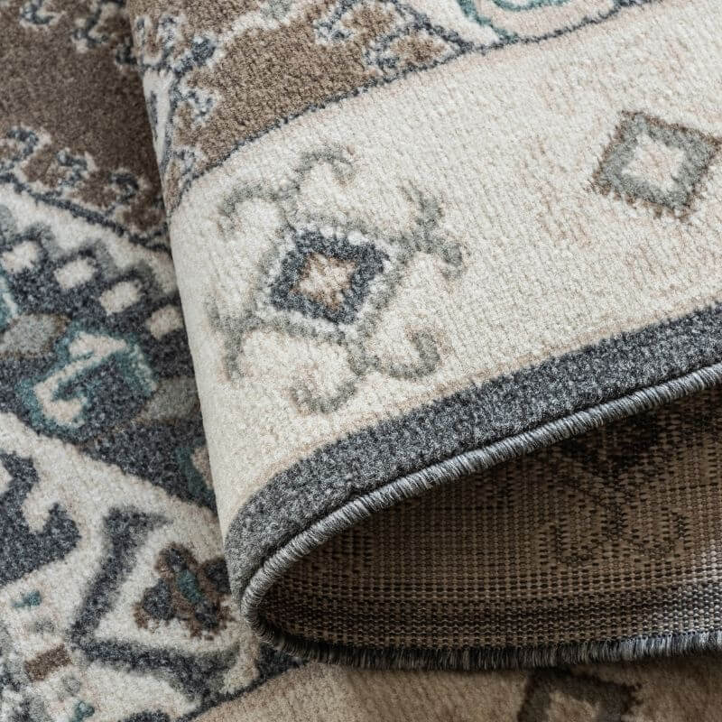 Terrain Designer Shortpile Rug Lakan – Geometric Non-Slip Design