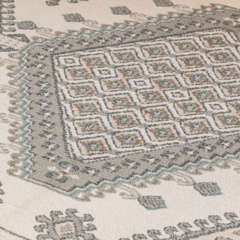 Terrain Designer Shortpile Rug Lakan – Geometric Non-Slip Design