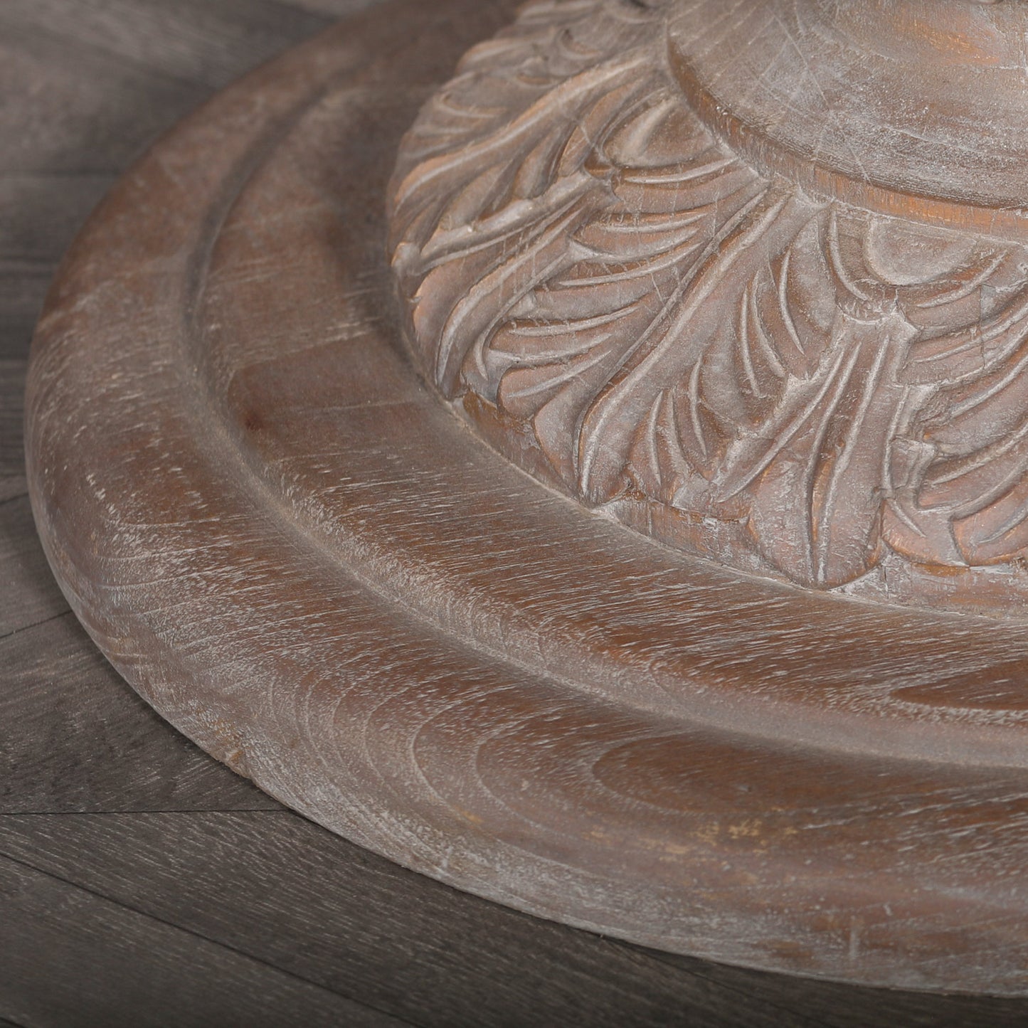 Round Pedestal Acorn 120cm Dining Table - WDT04