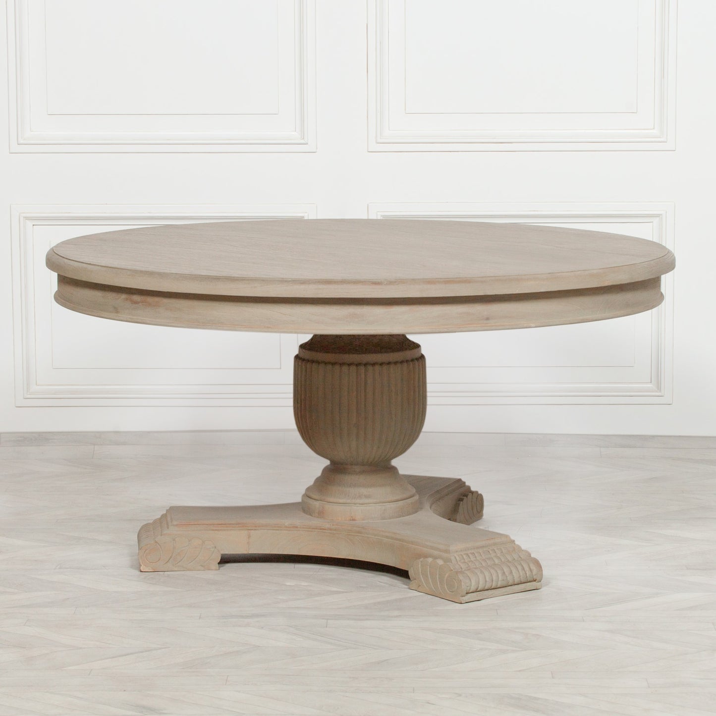 Maison Reproductions 150cm Rustic Round Dining Table - WDT06