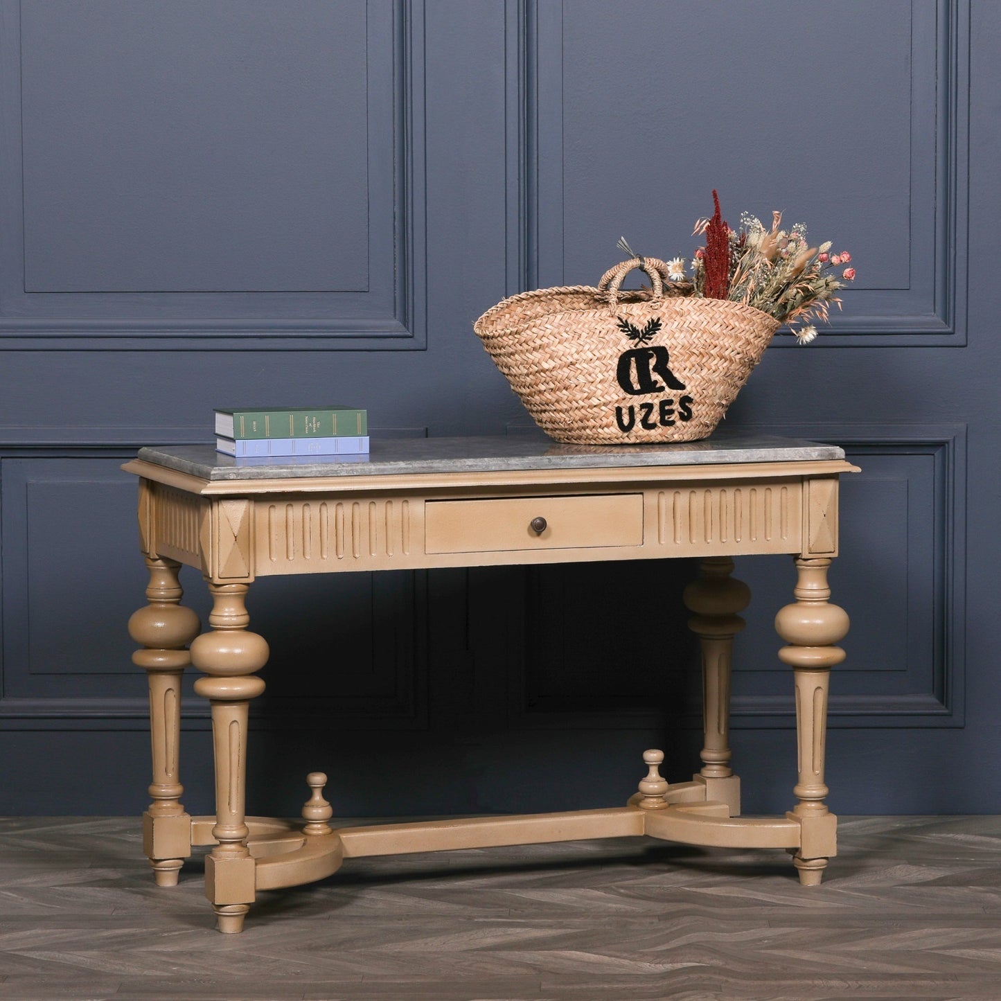 Maison Reproductions Stone Top Painted Console - WFA06