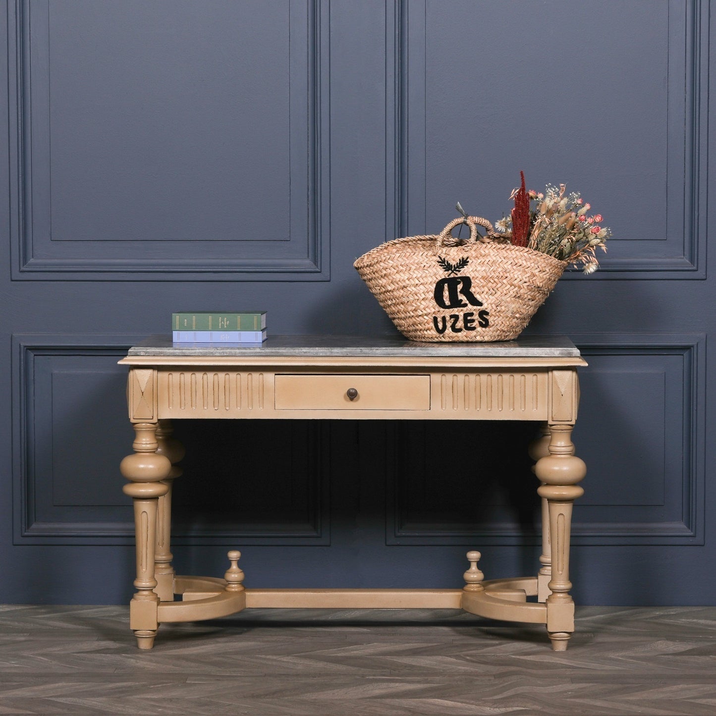 Maison Reproductions Stone Top Painted Console - WFA06