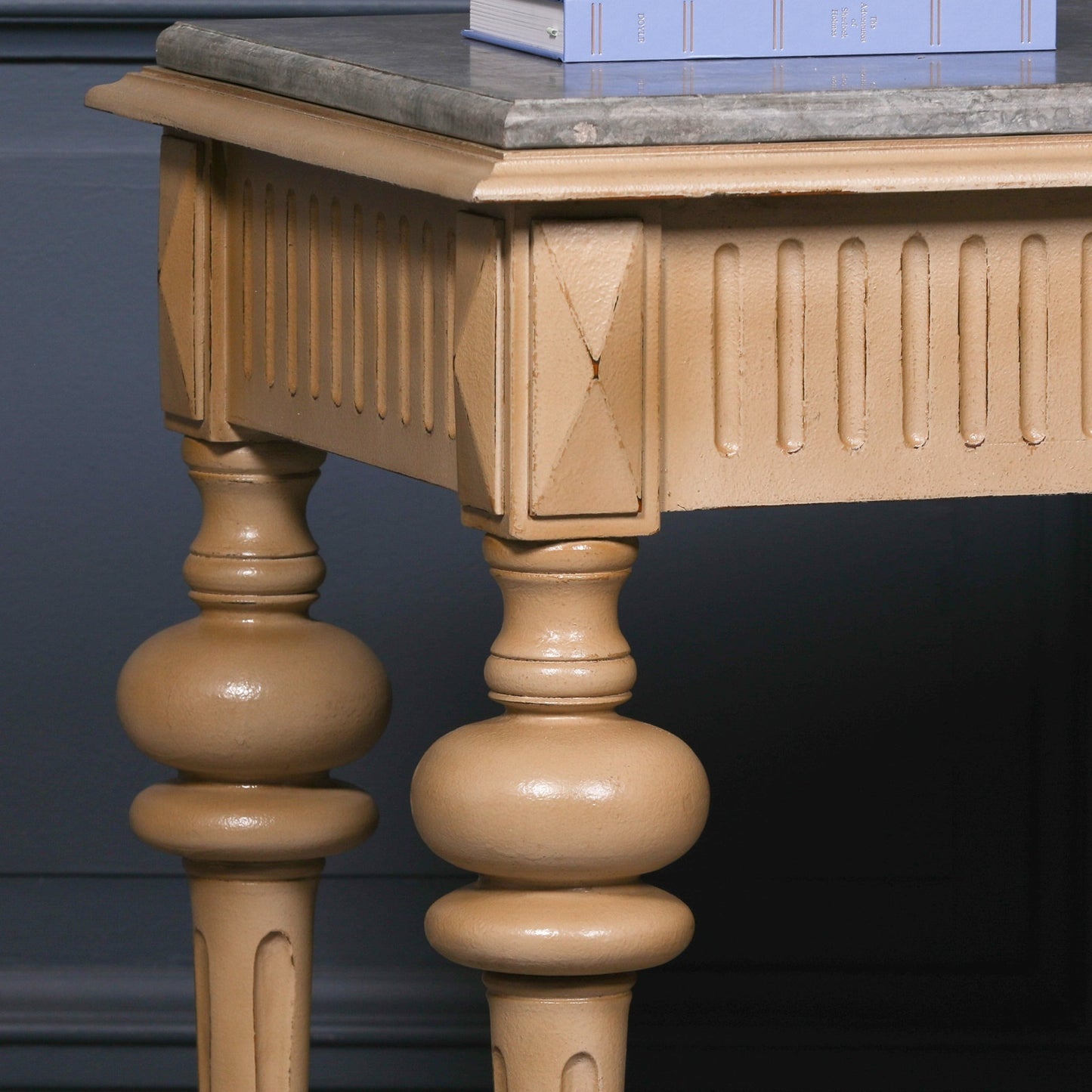 Maison Reproductions Stone Top Painted Console - WFA06